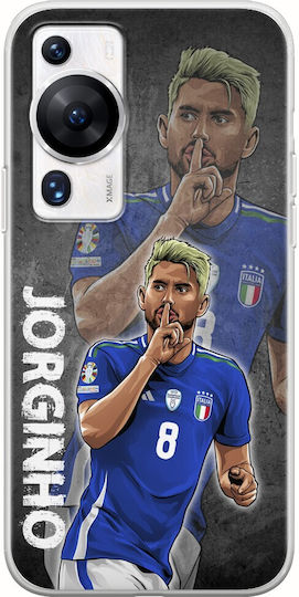 Евро 2024 Jorginho Huawei P60 Pro Гъвкав TPU Прозрачен Силиконов Калъф за Мобилен Телефон