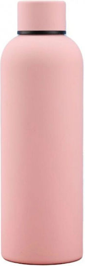 Tpster Flasche Thermosflasche Rostfreier Stahl 500ml Pink