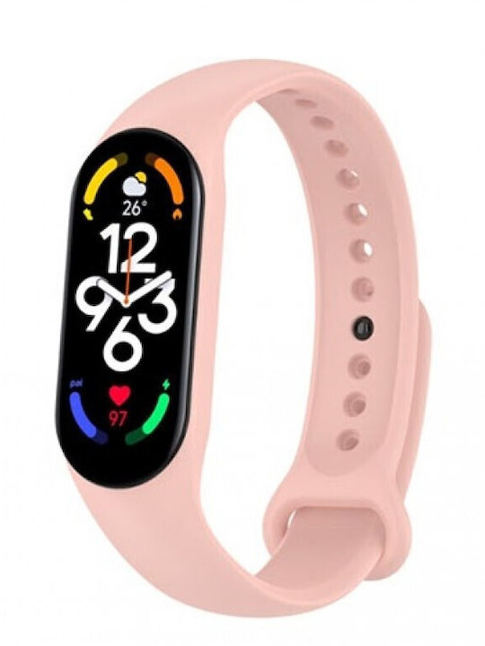 M7 Activity Tracker with Heart Rate Monitor Pink