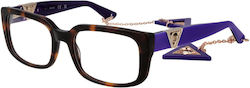 Guess Plastic Eyeglass Frame Brown GU2959 056