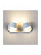 Led7 Mason Doppelte Metall Modern Leuchte Wand mit Integrierter LED und Neutralweißes Licht 26x10cm