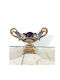 Eurolamp Porcelain Sweet Jar with Lid Blue 33x22x19cm