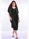 Raiden Midi Rochie Black