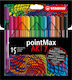 Stabilo Arty Marker de Proiectare 0.8mm Pointmax Arty St488/15-1-20, 15 Colors