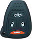 Car Key Cover Case made of with 3 Buttons for Jeep / Chrysler / Dodge