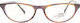 Carlo Rossi Damen Acetat Brillengestell Braun PL.17179-C15