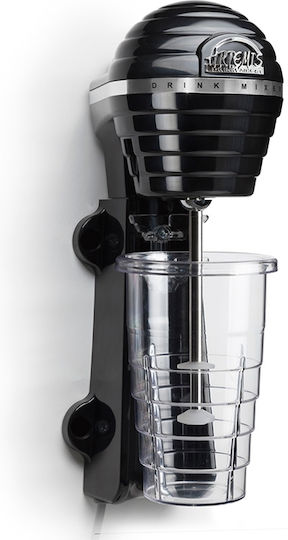Artemis Commercial Coffee Frother Wall-mounted MIX-2010/Α WALL in Black Color 350W with 2 Speeds