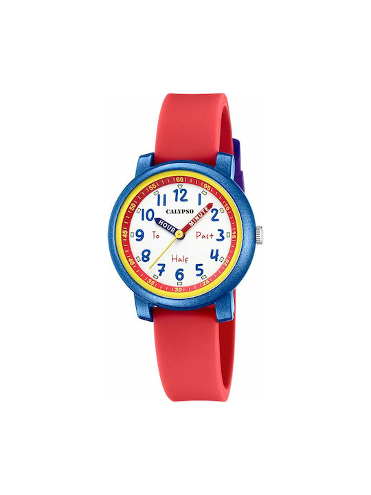 Calypso Kids Analog Watch with Rubber/Plastic S...