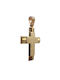 Velegrakis Men's Gold Cross 14K