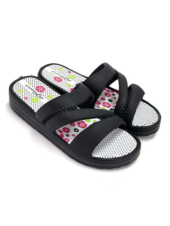 Ustyle Women's Flip Flops Black