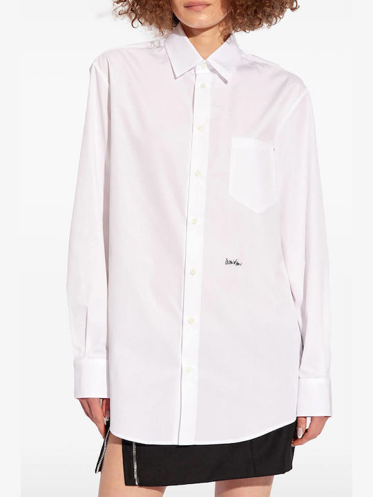 Dsquared2 Γυναικείο Πουκάμισο White
