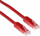 Act U/UTP Кат.6 Кабел за Ethernet мрежа 0.5м Червен 1бр