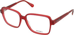 Max & Co Transparent Acetate Eyeglass Frame MO5...
