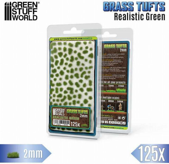 Green Stuff World Planta Machetă 70mmx7buc 125buc