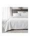 Linea Home Mercer Coverlet Queen Size White 220x240cm