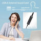 Ewent Ac9360 Звукова карта 2.0 USB-A 3.5 мм черна