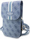 Guess Brieftasche Silikon Blau