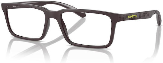 Arnette Plastic Eyeglass Frame Burgundy AN7253 2941