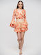 Ble Resort Collection Γυναικείο Σορτσάκι Παραλίας Πορτοκαλί