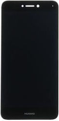 Huawei Οθόνη για Huawei P8 Lite (2017), P9 Lite (2017) (Μαύρο)
