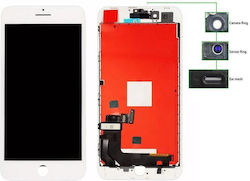 Tianma Οθόνη με Μηχανισμό Αφής για iPhone 8 Plus (Λευκό)