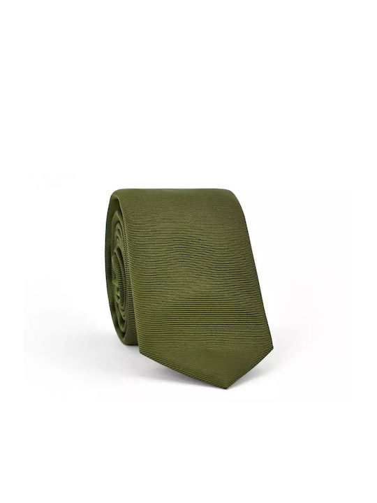 Hugo Herren Krawatte Seide in Grün Farbe