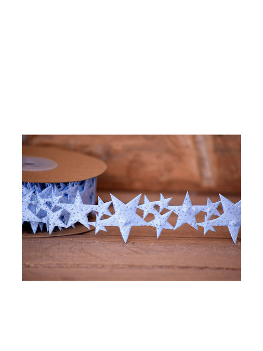 Αστεράκια Christmas Garland Light Blue 1pc