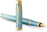 Parker Writing Pen Fine Green made of Brass