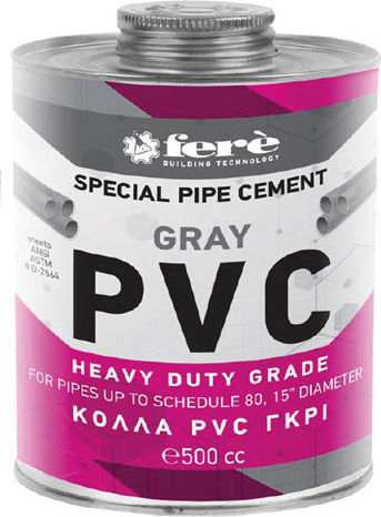 Fere 99681-D Κόλλα Πλαστικών Γκρι 500ml