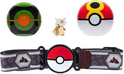 Pokemon Clip 'n' Go Centură cu Poke Bile Figurină Cubone Valul 15 Jw095283-w15/pkw3644 Pkw3644