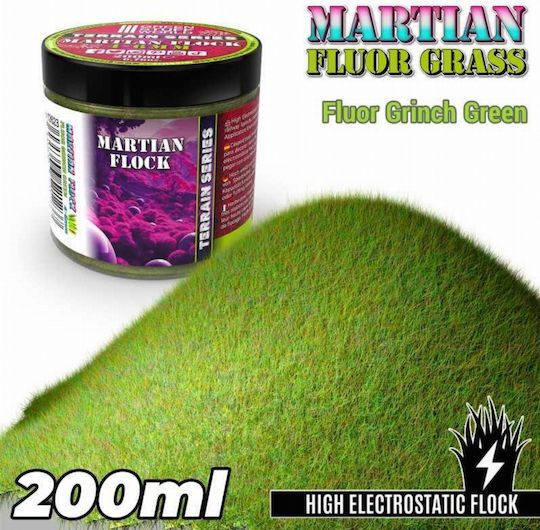 Green Stuff World - Grinch Green Martian Fluor Grass (200ml) Modellbau Farbe Grinch Green 200ml