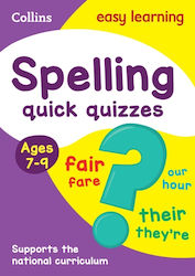Spelling Quick Quizzes Ages 7-9 Harpercollins Publishers Paperback Softback