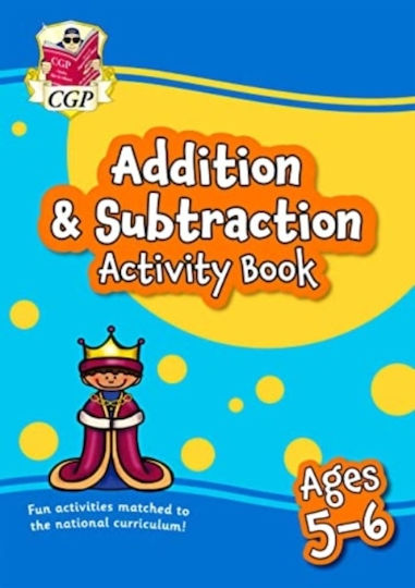 Additions- und Subtraktions-Aktivitätsbuch für Kinder im Alter von 5-6 Jahren, Jahr 1, Coordination Group Publications Ltd, CGP, Taschenbuch