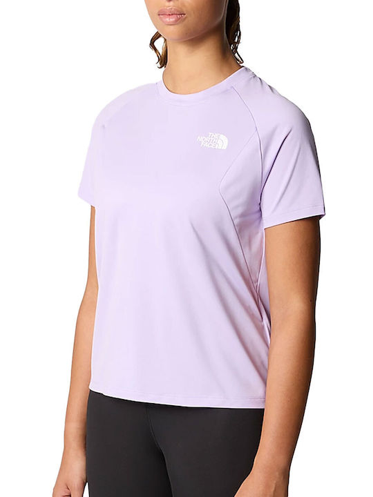 The North Face Mountain Athletics Γυναικείο Αθλητικό T-shirt Λιλά