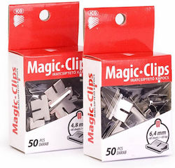 Ico Clips Multicolour 50pcs