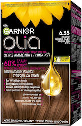 Garnier Olia Vopsea De Păr Fără Amoniac 6.35 Bl...