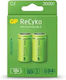 Recyko Rechargeable Battery Size C Lr14 3000mah 1.2v