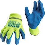 Alca Gloves for Work Cold-Resistant Blue Latex 1pcs