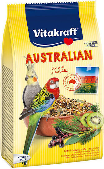 Vitakraft High Premium Australian Храна за птици за Буджеригари 750гр