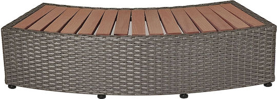 MSpa Σκαλοπάτι Πισίνας από Αλουμίνιο 92x30x22εκ.