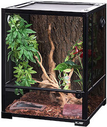 Hobby Terraristik Ενυδρείο Ερπετών Terrarium Μαύρο