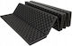 Single Substrat Camping 180x60cm Grosime 1cm în culoarea Negru