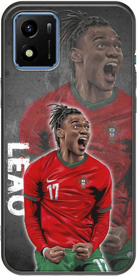Euro 2024 Rafael Leao Vivo Y01 Negru TPU Silicon Negru