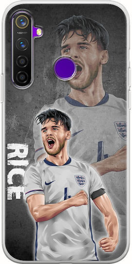 Euro 2024 Declan Rice Realme 5 Pro Flexible Tpu Διάφανη Σιλικόνη