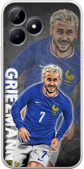 Euro 2024 Antoine Griezmann Realme C53 Flexible Tpu Transparent Silicone