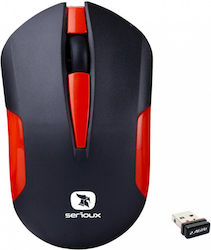 Serioux Drago 300 Ασύρματο Mini Μαύρο / Κόκκινο Serioux Drago 300 Ασύρματο Mini Μαύρο / Κόκκινο