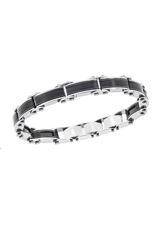 Senza Herren Armband aus Stahl