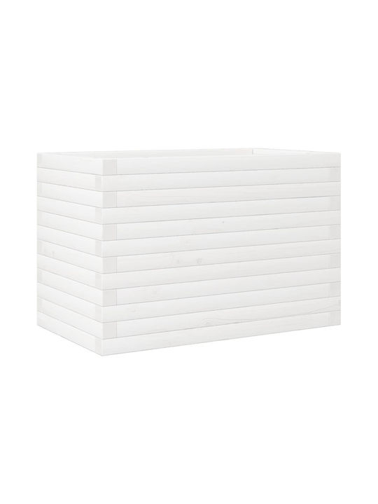 vidaXL Blumenkasten 70x46cm White 3282440