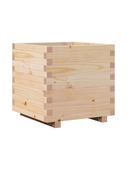 vidaXL Planter Box 50x49.5cm Coffee 847353