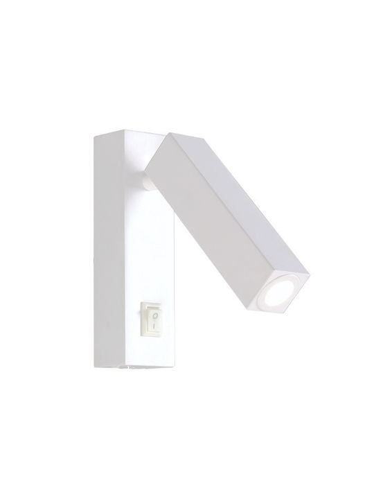 Led7 Lamp Wall with Integrated LED and Warm White Light 14cm